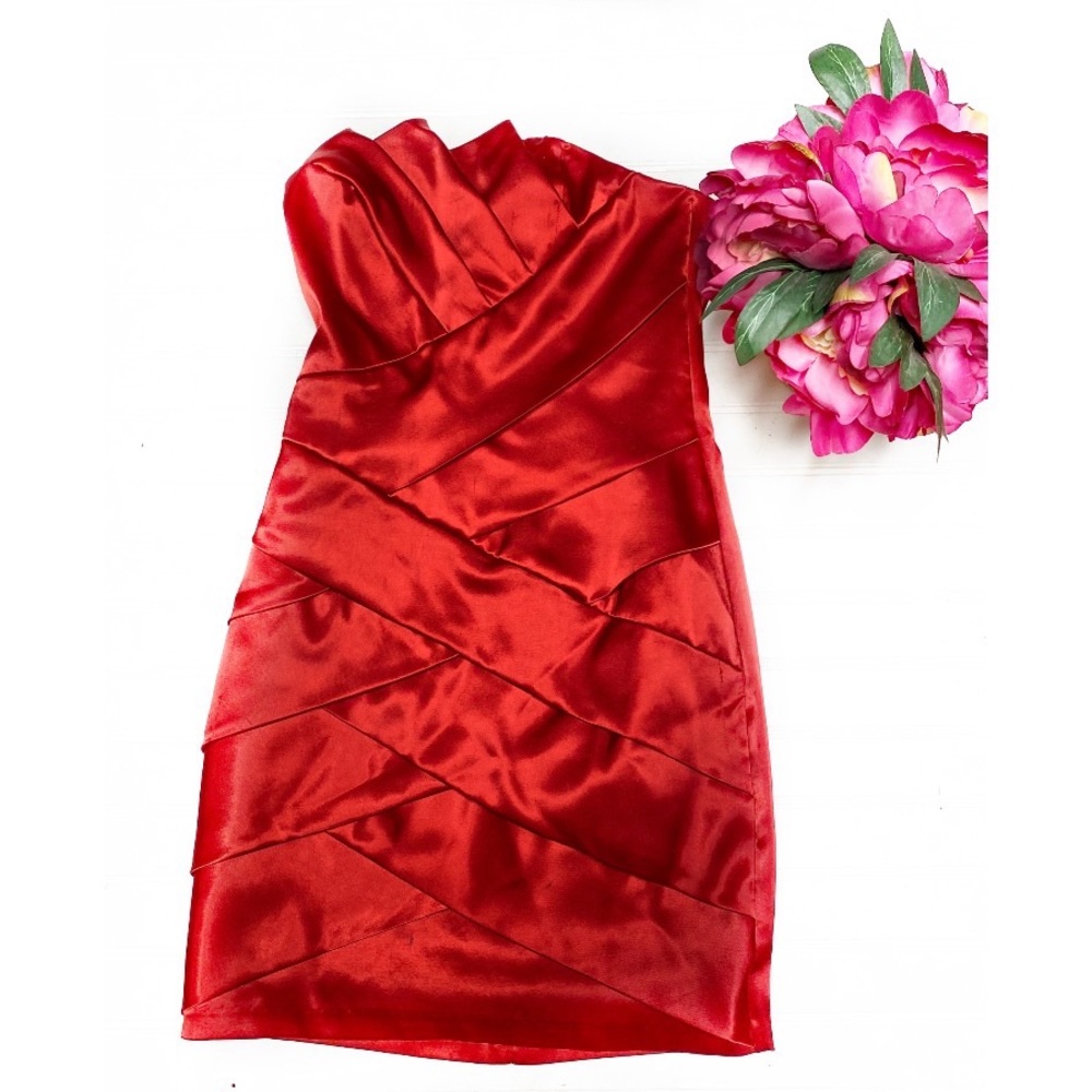 Valentines DayJessica McClintock Red  Dress Formal
